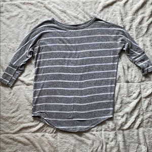 3/4 Length Striped Shirt